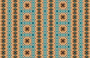 Ikat fabric design pattern vector