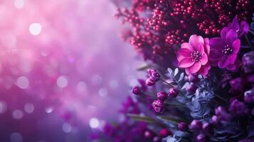 Beautiful Flower Decorations, an Elegant, Cinematic photo