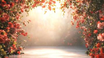 Beautiful Flower Decorations, an Elegant, Cinematic photo