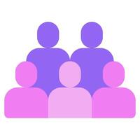 Crowd icon for web, app, infographic, etc vector