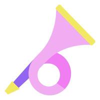 Trumpet icon for web, app, infographic, etc vector