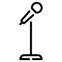 Microphone icon for web, app, infographic, etc vector