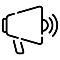 Speaker icon for web, app, infographic, etc vector