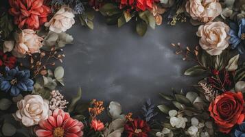 Beautiful Flower Decorations, an Elegant, Cinematic photo
