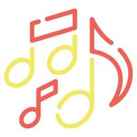 Music Note icon for web, app, infographic, etc vector