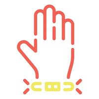 Wristband icon for web, app, infographic, etc vector