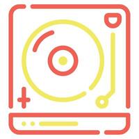 Turntable icon for web, app, infographic, etc vector