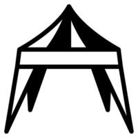 Festival Tent icon for web, app, infographic, etc vector