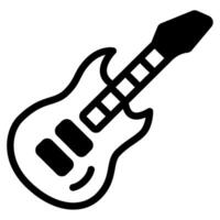 Guitar icon for web, app, infographic, etc vector