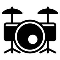 Drumset icon for web, app, infographic, etc vector