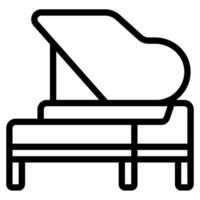 Piano icon for web, app, infographic, etc vector