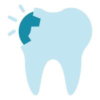 Tooth Decay icon for web, app, infographic, etc vector