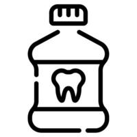 Mouthwash icon for web, app, infographic, etc vector