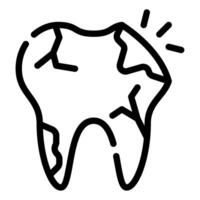 Cavity icon for web, app, infographic, etc vector