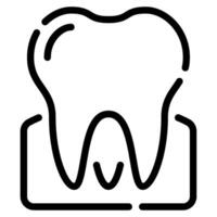 Molar icon for web, app, infographic, etc vector