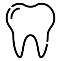 Tooth icon for web, app, infographic, etc vector
