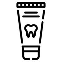 Toothpaste icon for web, app, infographic, etc vector