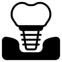 Implant icon for web, app, infographic, etc vector