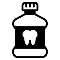 Mouthwash icon for web, app, infographic, etc vector