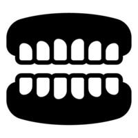 Dentures icon for web, app, infographic, etc vector