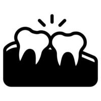 Wisdom Tooth icon for web, app, infographic, etc vector