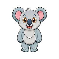 Simple Beautiful koala vector