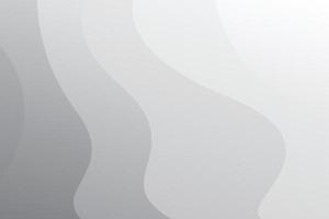 gradient wave abstract white and gray modern soft and clean background template vector