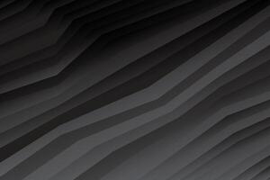 Black gradient abstract background design with dark graphic template vector