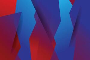 abstract blue red color gradient background template design vector