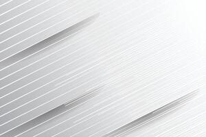 Abstract lines white and gray modern soft and clean background template vector