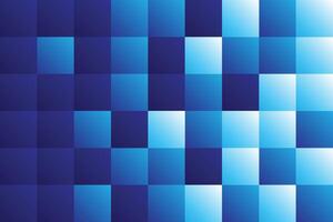 Abstract blocks light and dark blue color gradient background. vector