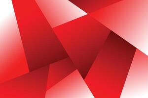 Abstract red geometric shapes background. Minimal red dynamic shapes composition vector