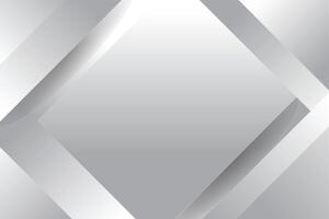 Abstract white gray modern clean background template vector