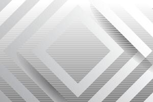 Abstract white and gray squares line modern soft and clean background template vector