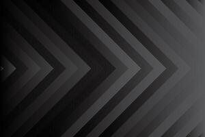 Black arrows abstract background design with dark graphic template vector