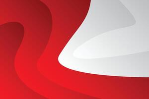 Abstract red wave soft and clean background template vector