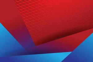 blue red abstract gradient background template design vector