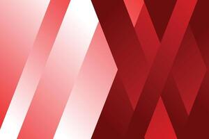 red background. Minimal red dynamic shapes composition vector
