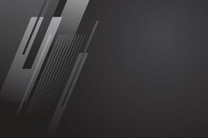 abstract background design with dark black graphic template vector