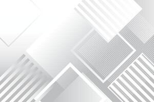 white abstract background illustration. Abstract white and gray color, modern design background with geometric shape. vector