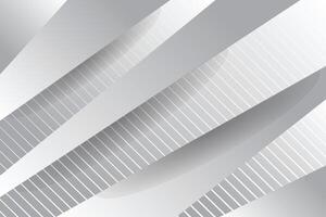 simple abstract white and gray modern soft and clean background template vector