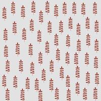 Vertical Leaf Pattern vector