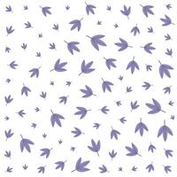 Minimalist Botanical Pattern vector
