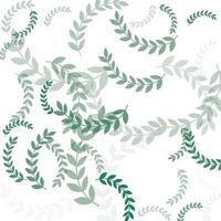 Abstract Tropical Leaves Pattern vector