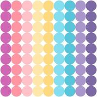 background with colorful rainbow dots vector