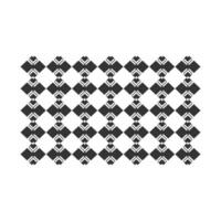 Illustration of a simple, elegant ceramic motif design vector
