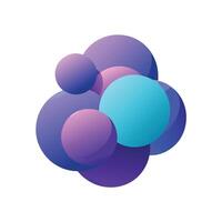 Modern Minimalist Spheres vector