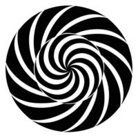 Spiral Line Art vector