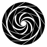 Minimal Spiral Graphics vector