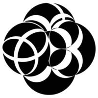 Trendy Gradient Spheres Graphic vector